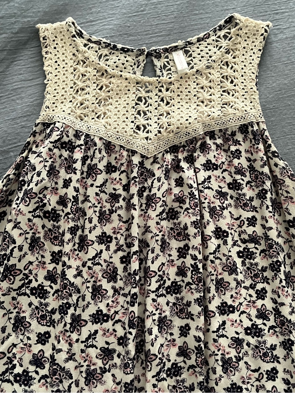 Xhiliration | floral tunic.